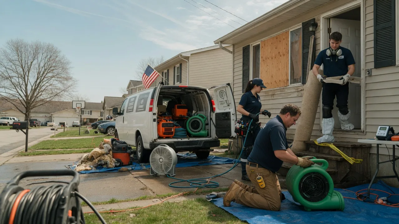 Water Damage Restoration in Germantown, WI near me